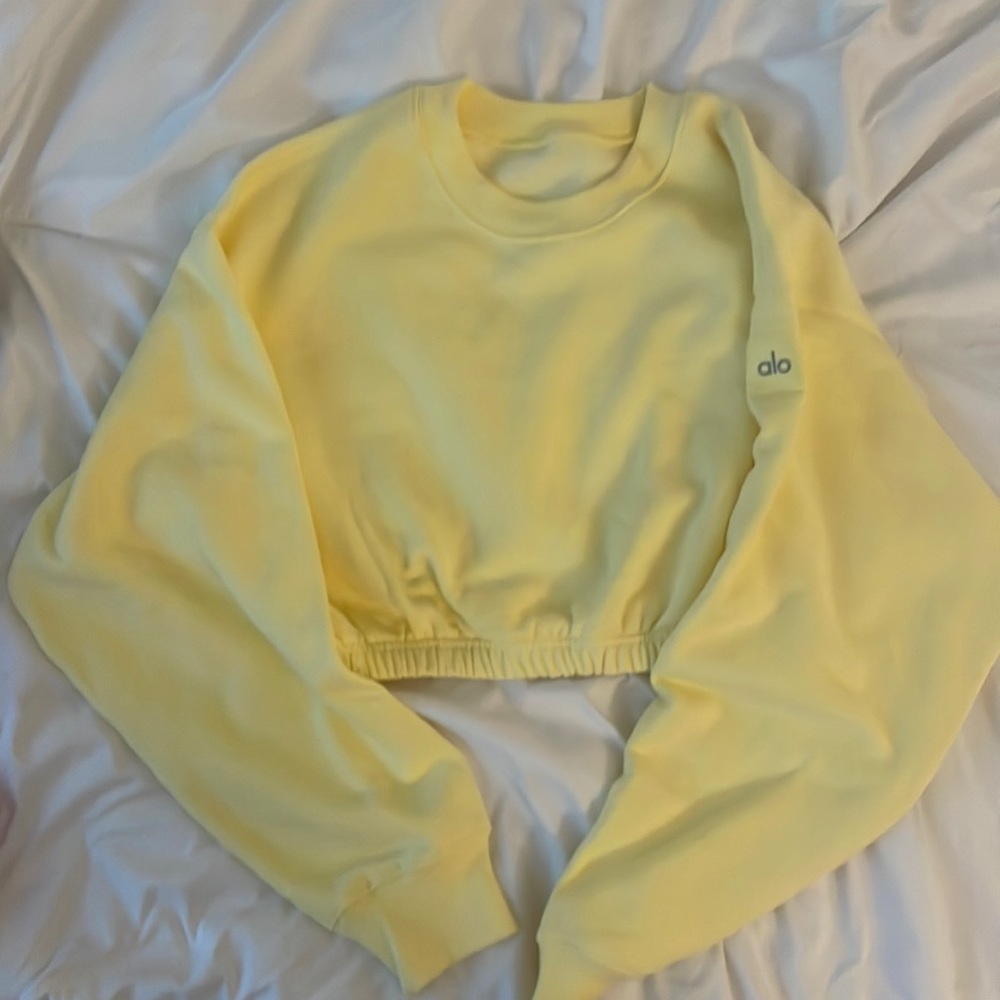 Alo Cropped Crewneck